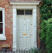Victorian doorcase - Etwall Conservation Area Character Statement